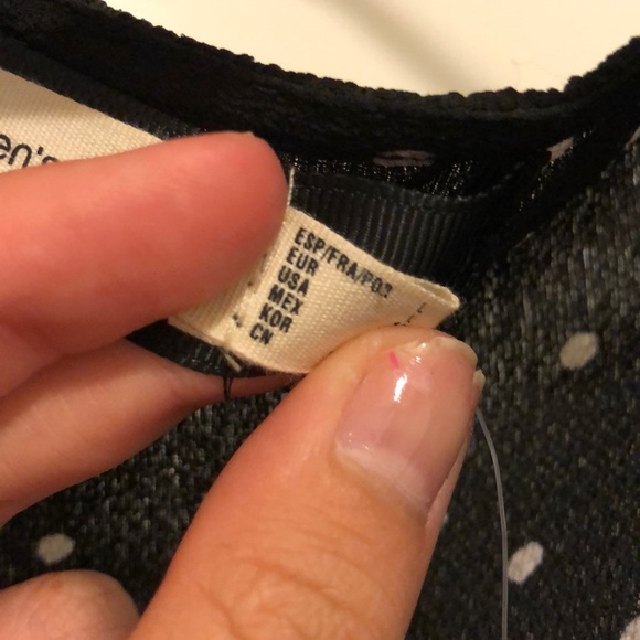 Polka dot black jumpsuit/ romper - Picture 4 of 5